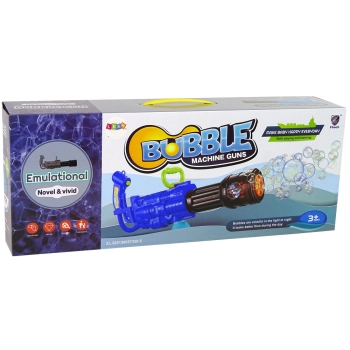 Pistolet Maszyna Do Baniek Mydlanych Niebieski