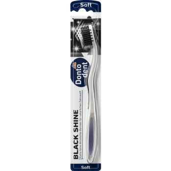 Szczoteczka do zębów Black Shine soft