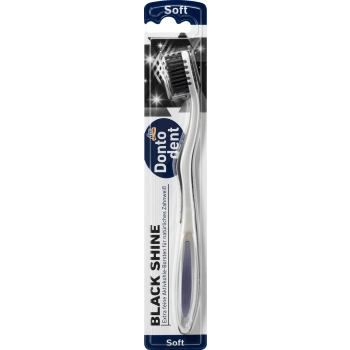 Szczoteczka do zębów Black Shine soft