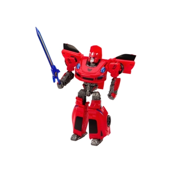 Auto-Robot 2w1 Transformacja Sportowy Czerwony
