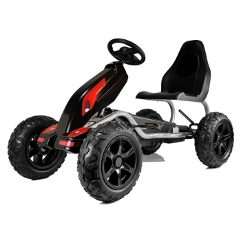 Gokart na Pedały B012 Pompowane Koła Czarny
