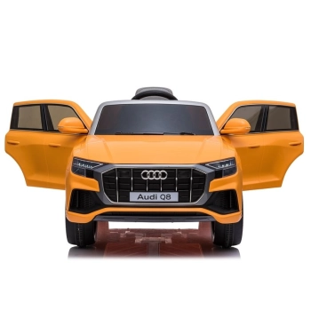 Auto na Akumulator Audi Q8 JJ2066 Żółty Lakierowany