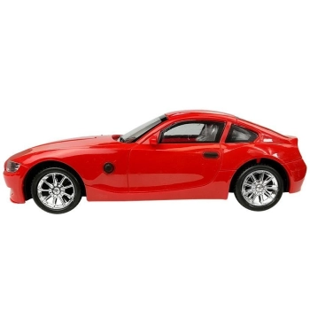 Zestaw Pojazdów Czerwony Monster Truck Czarne BMW Laweta 58 cm