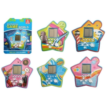 Gra Elektroniczna Kieszonkowa Tetris Gwiazdka Niebieski