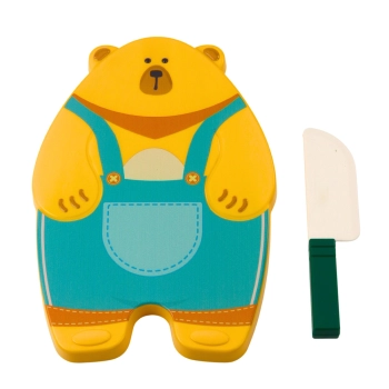 Zestaw Do Krojenia Owoce Deska Nóż Akcesoria Edukacyjne Dla Dzieci