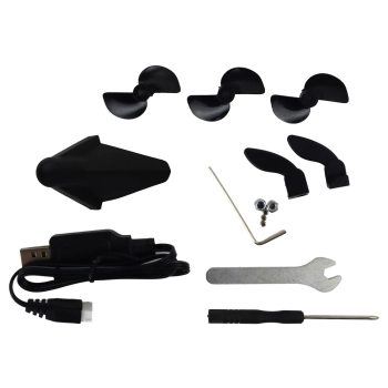 Motorówka R/C 2,4G Światła 30 km/h Niebieska