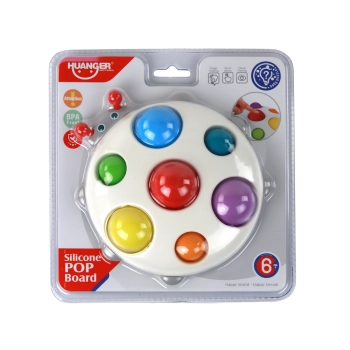 Silikonowa Tablica Kolorowa Biedronka Pop It Edukacyjny