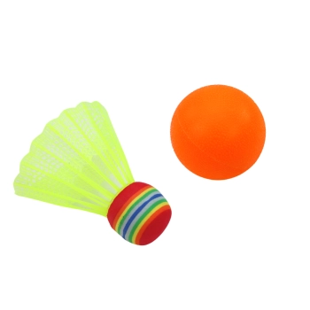 Rakietki Do Badmintona Dziecięce Zwierzęta Żółty Różowy