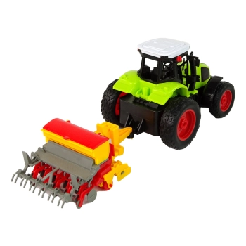 Pojazd Rolniczy Traktor Z Prasą R/C 1:16 Zielony
