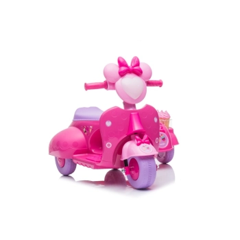 Skuter Lodziarnia Trójkołowy JT5258 Różowy