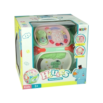 Interaktywny Sorter z Telefonem Nauka Kształtów Liczb Pianinko