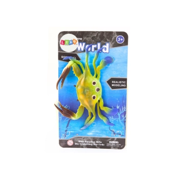 Figurka Gumowy Krab Zielony Sea World