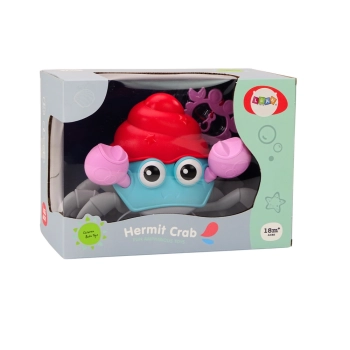 Pełzający Krab Nakręcany Kolorowy Krabik Chodzący Interaktywny