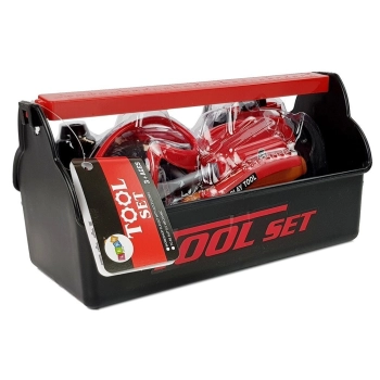 Zestaw Narzędzi Dla Majsterkowicza Skrzynka Wiertarka Młotek