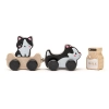 Drewniana Zabawka Mądre Kotki Mleko 15450
