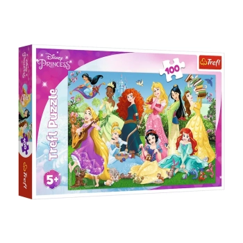 Puzzle - 100 - Czarujące Księżniczki - Disney Princess - Trefl 16417