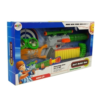 Karabin na Naboje Piankowe z Tarczą Szary