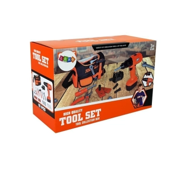 Zestaw Majsterkowicza W Torbie Na Ramię Narzędzia Wiertarka Na Baterie