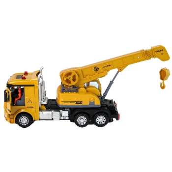 Ciężarówka Zdalnie Sterowana Dźwig Pilot 2,4G Dźwięk Światła