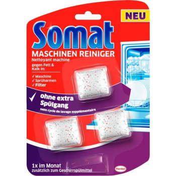 Somat tabletki do czyszczenia zmywarki 3 x 20 g