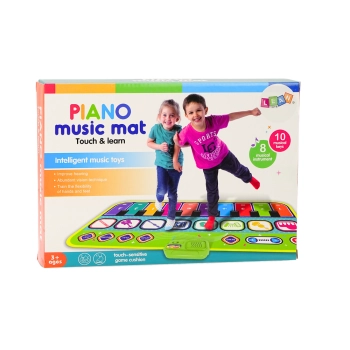 Mata Taneczna Interaktywna Pianinko Instrumenty 60cm x 30cm