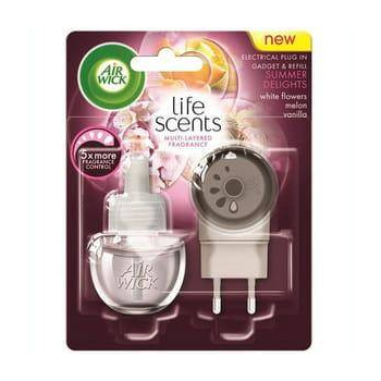 Air wick electric białe kwiaty melon&vanilla maszynka+wkład