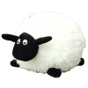 Pluszowa Maskotka Przytulanka Owca Z Kręconą Wełną Biała 20cm