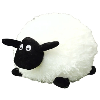 Pluszowa Maskotka Przytulanka Owca Z Kręconą Wełną Biała 20cm