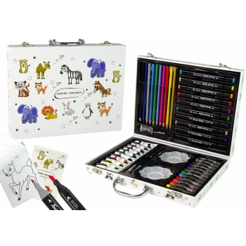 Zestaw Małego Artysty W Walizce 68 Elementów
