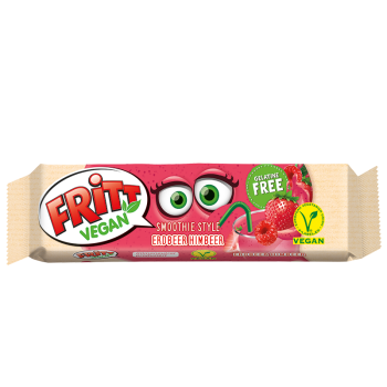 Fritt Vegan Erdbeer&Himbeer Rozpuszczalna Guma do Żucia 56 g