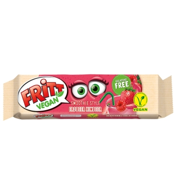 Fritt Vegan Erdbeer&Himbeer Rozpuszczalna Guma do Żucia 56 g