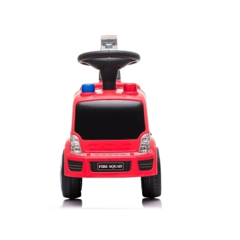 Pojazd Jeździk Straż Pożarna Drabina Bańki Mydlane Dźwięki Koguty