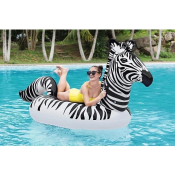 Dmuchany Materac Zebra LED 254 x 142 cm Bestway 41406