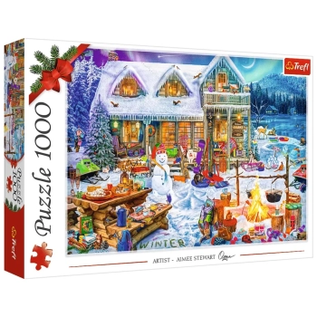Puzzle - 1000 XMAS - Zimowy czas - Trefl 10948
