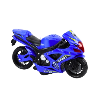 Motocykl Sportowy Napęd Frykcyjny Światło i Dźwięk 2 Kolory