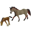 Zestaw 2 Figurek Konie Zagroda Figurka Koń Rasy Capricorn