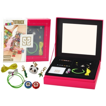 Zestaw do Tworzenia Bransoletek Biżuterii Zawieszki Koraliki