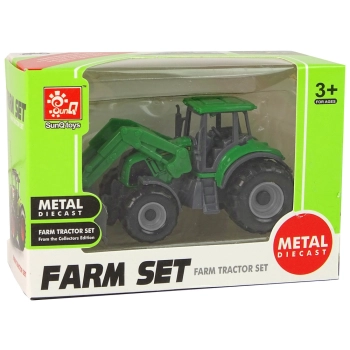 Pojazd Rolniczy Traktor Spychacz Zielony Mały