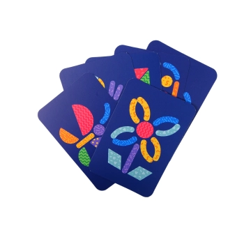 Magnetyczna Układanka Edukacyjna Kształty 84 Magnesy Karty