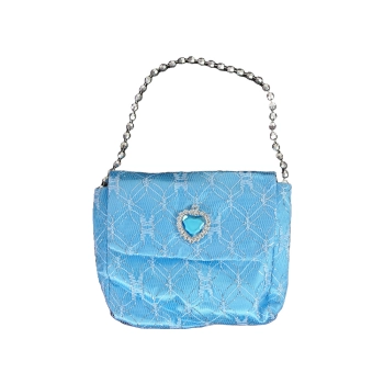 Zestaw dla Małej Księżniczki Korona Bal Karnawałowy Niebieski Akcesoria