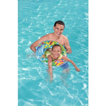 Pompowane Koło Do Pływania Dla Dzieci 56 cm Bestway 36013