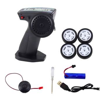 Auto Sportowe Zdalnie Sterowane RC Podświetlana Karoseria Drift Niebieskie