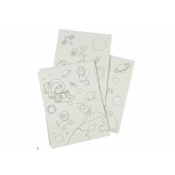 Zdrapywanka Kolorowanka Dla Dzieci Kosmos