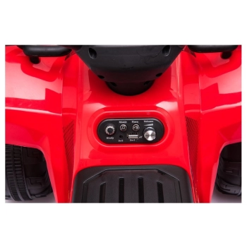 Quad na akumulator JS320 czerwony