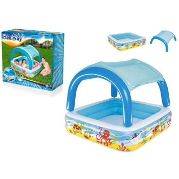 Basen Dmuchany Dla Dzieci Z Daszkiem 140 x 140 x 114 cm Bestway 52192