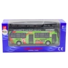 Autobus Piętrowy Turystyczny 1:32 Otwierane Drzwi Zielony