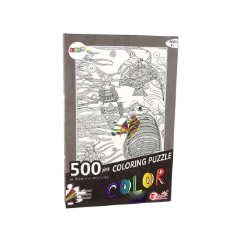 Puzzle Do Kolorowania 500 Elementów Ryby Ocean