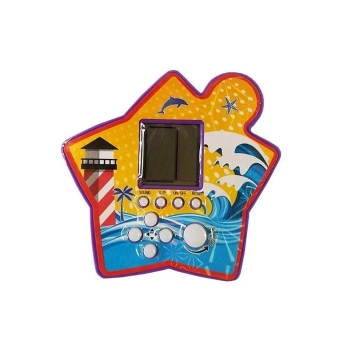 Gra Elektroniczna Kieszonkowa Tetris Gwiazdka Fioletowy