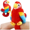 Pluszowa Maskotka Papuga Opaska Bransoletka Na Rękę Czerwona