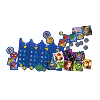 Gra rodzinna Battle for Manhattan Avengers Trefl 02512